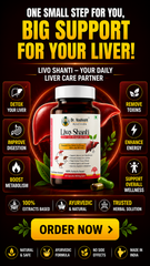 Dr. Vashisht Ayurveda Livo Shanti Liver Care Capsules – Ayurvedic Liver Detox & Digestive Support | With Kalmegh, Giloy, Triphala & Bhumi Amla | 30 Capsules (500 mg Each)