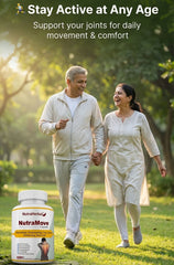 NutraHerbal NutraMove Capsules for Joint Pain Relief | Supports Joint Strength, Flexibility & Mobility | Herbal Joint Care Supplement | 60 Capsules