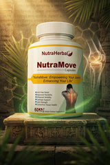 NutraHerbal NutraMove Capsules for Joint Pain Relief | Supports Joint Strength, Flexibility & Mobility | Herbal Joint Care Supplement | 60 Capsules