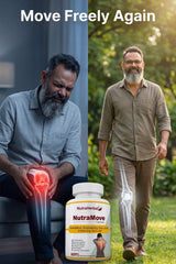 NutraHerbal NutraMove Capsules for Joint Pain Relief | Supports Joint Strength, Flexibility & Mobility | Herbal Joint Care Supplement | 60 Capsules