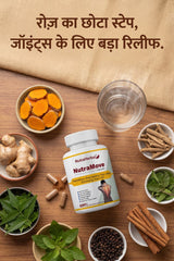 NutraHerbal NutraMove Capsules for Joint Pain Relief | Supports Joint Strength, Flexibility & Mobility | Herbal Joint Care Supplement | 60 Capsules