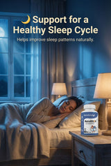 NutraHerbal Nutra Relix Capsule 500mg | Natural Sleep & Stress Relief Capsule | Promotes Deep Sleep, Calm Mind & Relaxation | Herbal Dietary Supplement | 60 Capsules