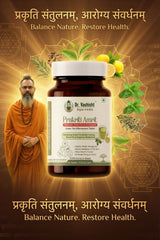 Dr. Vashisht Ayurveda Prakriti Amrit Green Tea Effervescent Tablet with Lemon | Refresh, Detoxify & Energize | Supports Metabolism, Fat Burn & Energy | Sugar Free | 30 Tablets