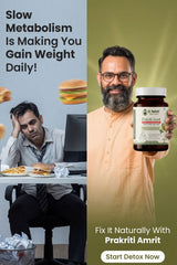 Dr. Vashisht Ayurveda Prakriti Amrit Green Tea Effervescent Tablet with Lemon | Refresh, Detoxify & Energize | Supports Metabolism, Fat Burn & Energy | Sugar Free | 30 Tablets