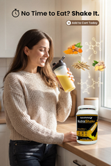 NutraHerbal NutraShake Mango Flavour | High Protein Nutrition Shake | Weight Management & Energy Support | No Added Sugar | 500g