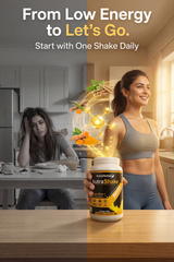 NutraHerbal NutraShake Mango Flavour | High Protein Nutrition Shake | Weight Management & Energy Support | No Added Sugar | 500g