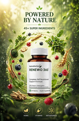 Renewo 360 Multivitamin – Complete Daily Nutritional Supplement for Energy, Immunity & Total Wellness