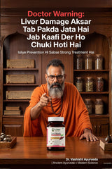 Dr. Vashisht Ayurveda Livo Shanti Liver Care Capsules – Ayurvedic Liver Detox & Digestive Support | With Kalmegh, Giloy, Triphala & Bhumi Amla | 30 Capsules (500 mg Each)