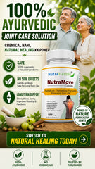 NutraHerbal NutraMove Capsules for Joint Pain Relief | Supports Joint Strength, Flexibility & Mobility | Herbal Joint Care Supplement | 60 Capsules