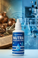 NutraHerbal Alkaline Drops 100ml | pH Balance Support | Alkaline Water Enhancer with Essential Minerals | Improves Digestion, Detox & Energy | For Daily Wellness