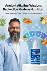NutraHerbal Alkaline Drops 100ml | pH Balance Support | Alkaline Water Enhancer with Essential Minerals | Improves Digestion, Detox & Energy | For Daily Wellness