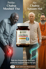 Artho Raksha Capsules for Joint Pain Relief | Glucosamine Chondroitin with Vitamin D3 & Boswellia | Supports Joint Flexibility, Cartilage & Bone Strength | 30 Capsules