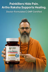 Artho Raksha Capsules for Joint Pain Relief | Glucosamine Chondroitin with Vitamin D3 & Boswellia | Supports Joint Flexibility, Cartilage & Bone Strength | 30 Capsules